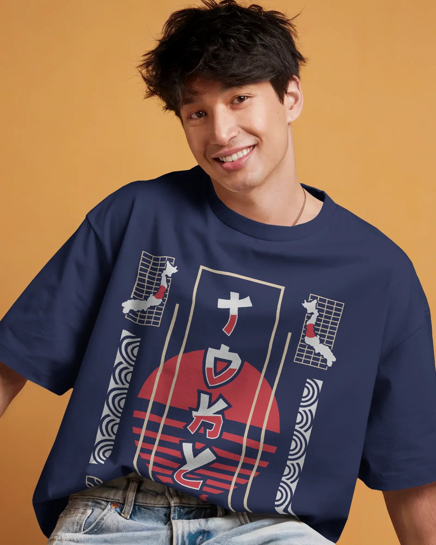 Japanese Streetwear Tokyo Japan | Men Oversized T-Shirt