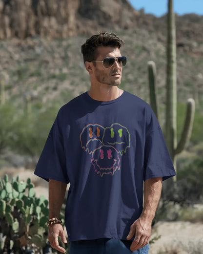 Facial Expression | Men Oversized T-Shirt