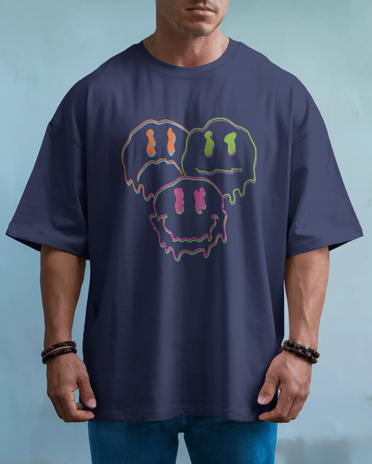 Facial Expression | Men Oversized T-Shirt