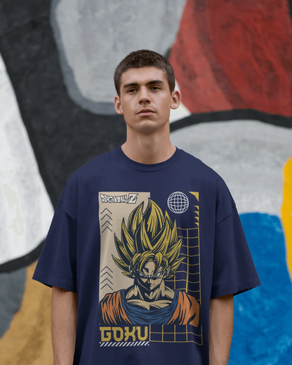 Goku | Men Oversized T-Shirt