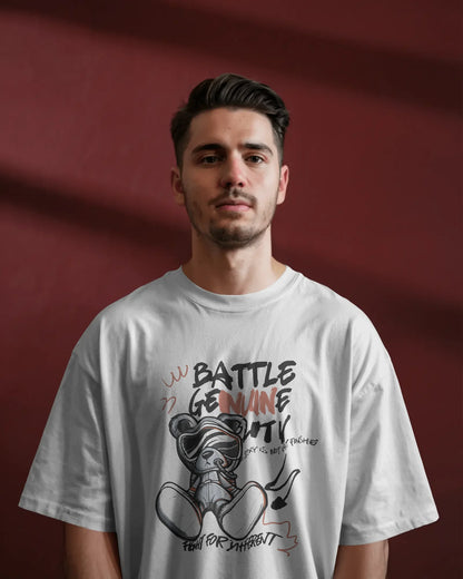 Battle Genuine | Men Oversized Classic T-Shirt