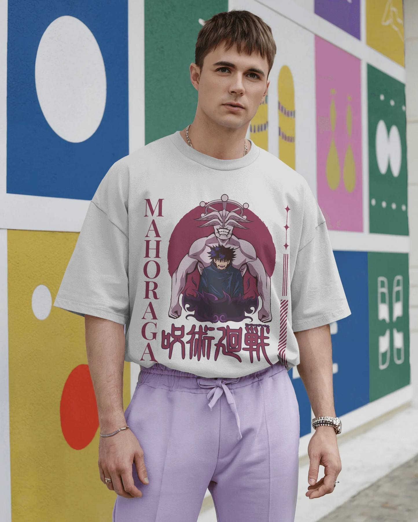 Mahoraga | Men Oversized T-Shirt