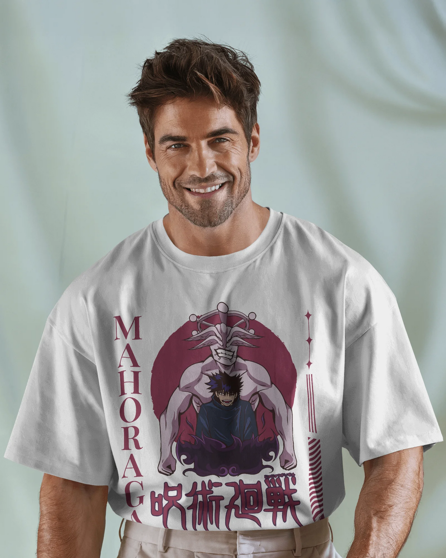 Mahoraga | Men Oversized T-Shirt