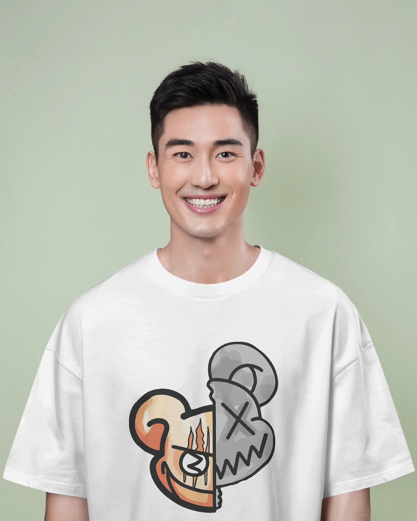 Scar face | Man Oversized T-Shirt