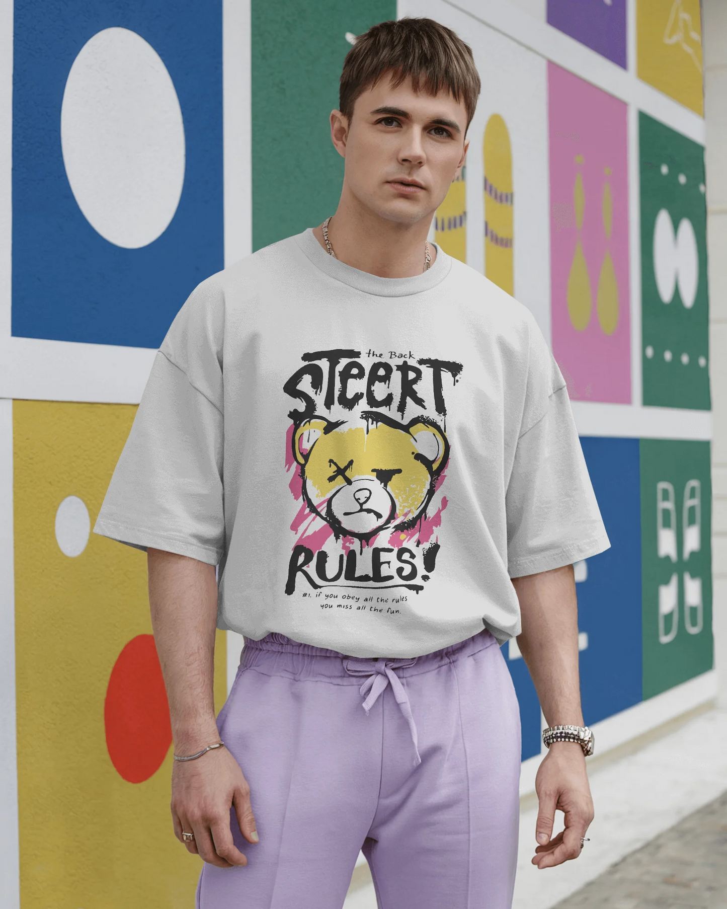 Street Rules | Men Oversized T-Shirt