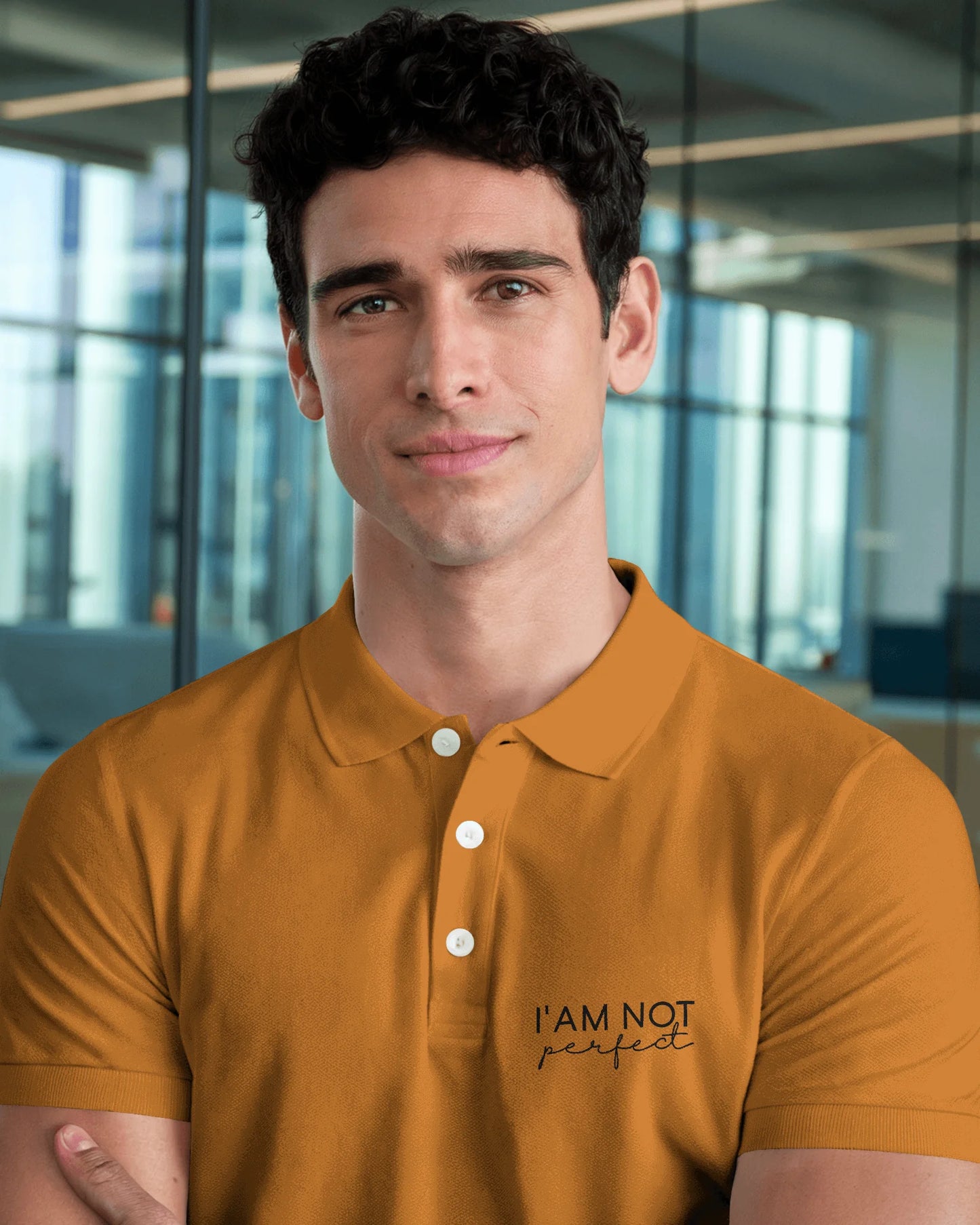 I Am Not Perfect | Men's Polo