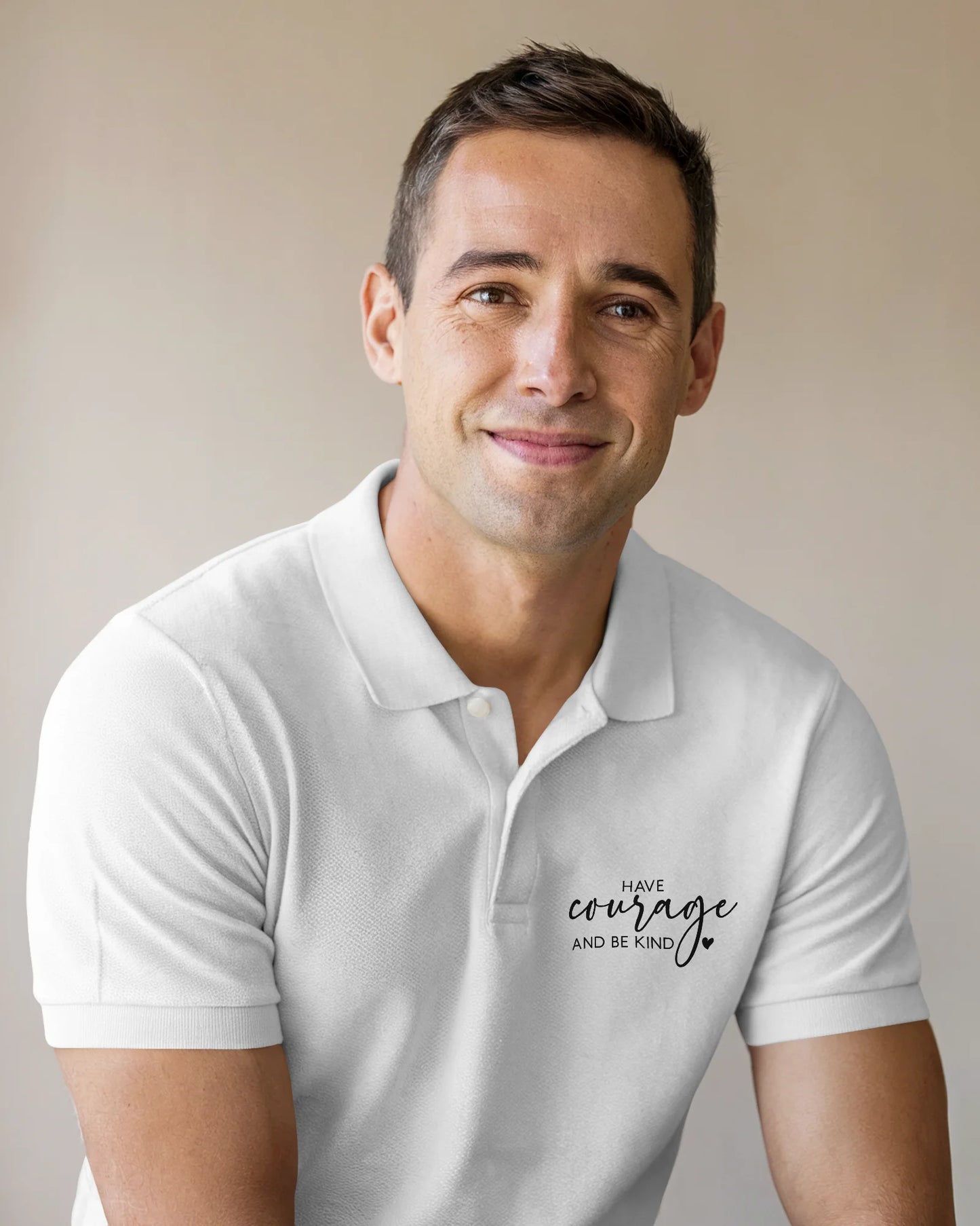 Have Courage And Be Kind | Men's Polo