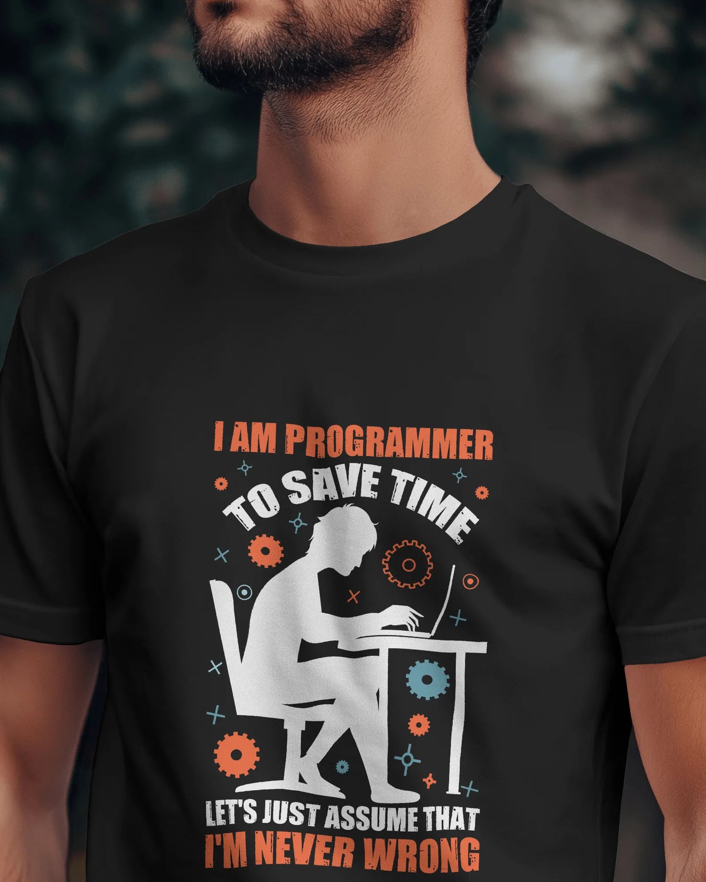 I Am Programmer | Men Round Neck T-Shirt