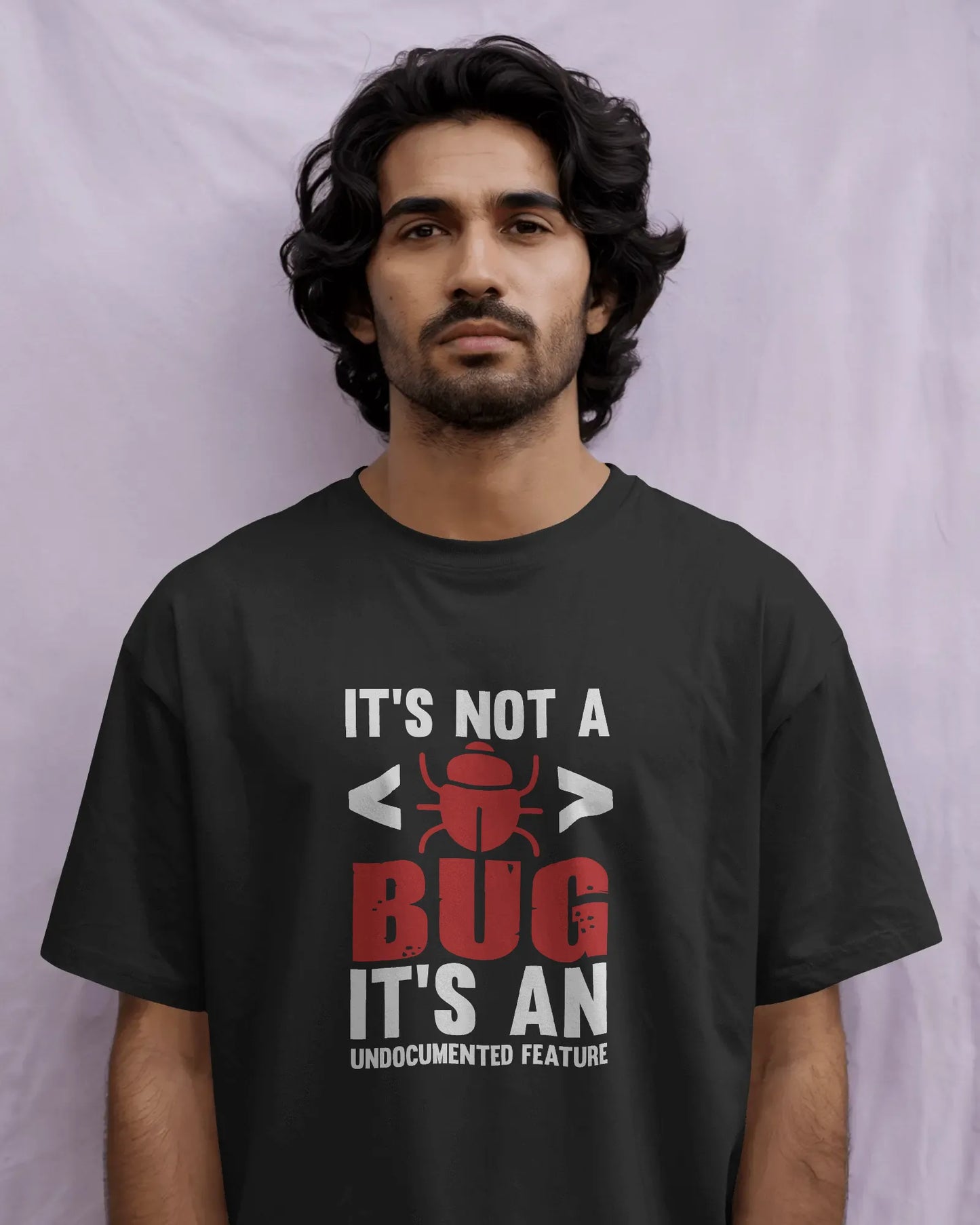 It's Not A Bug | Men Round Neck T-Shirt