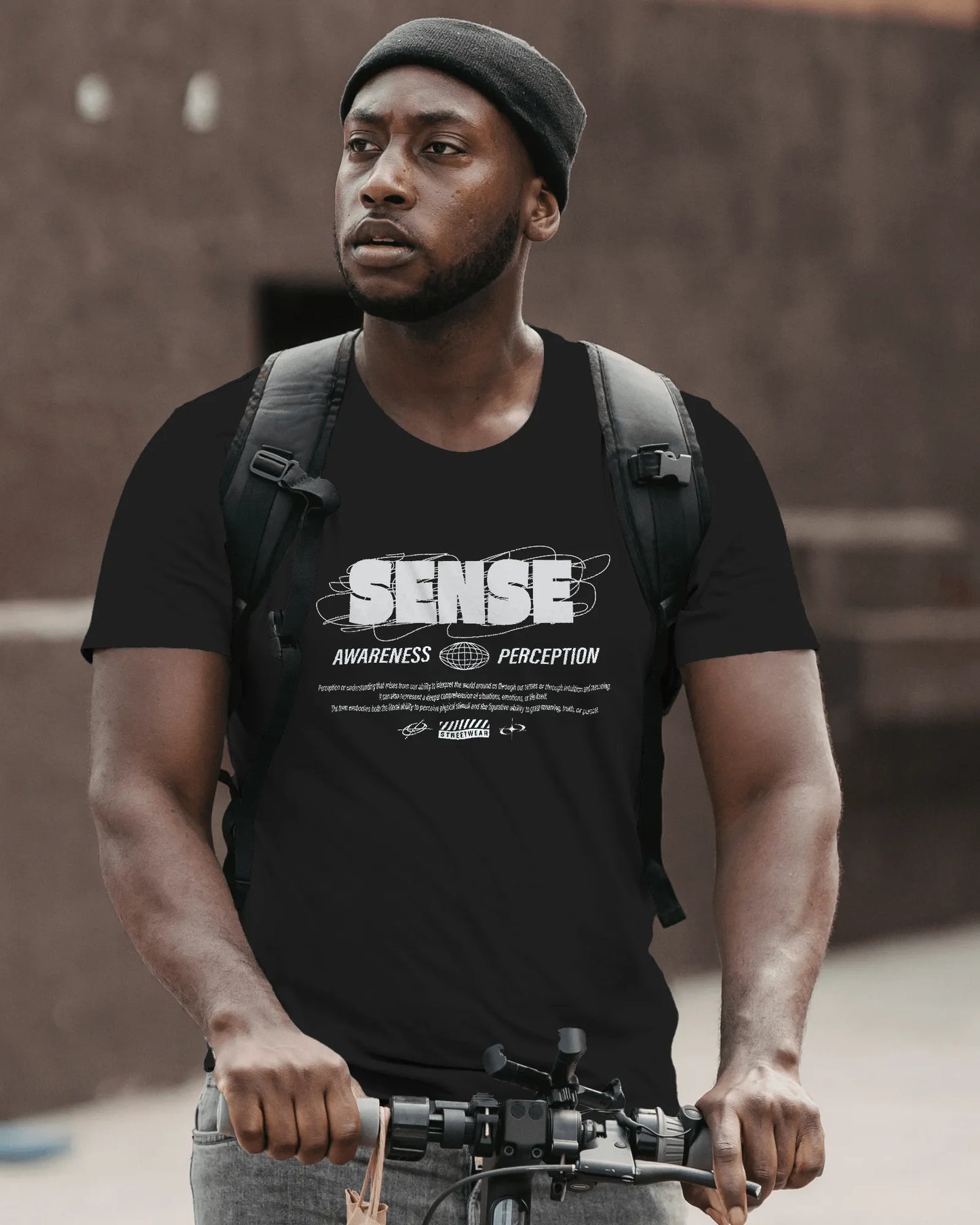 Sense Awareness Perceiption | Men Round Neck T-Shirt
