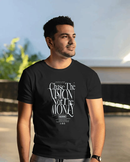Chase the Vision | Men Round Neck T-Shirt