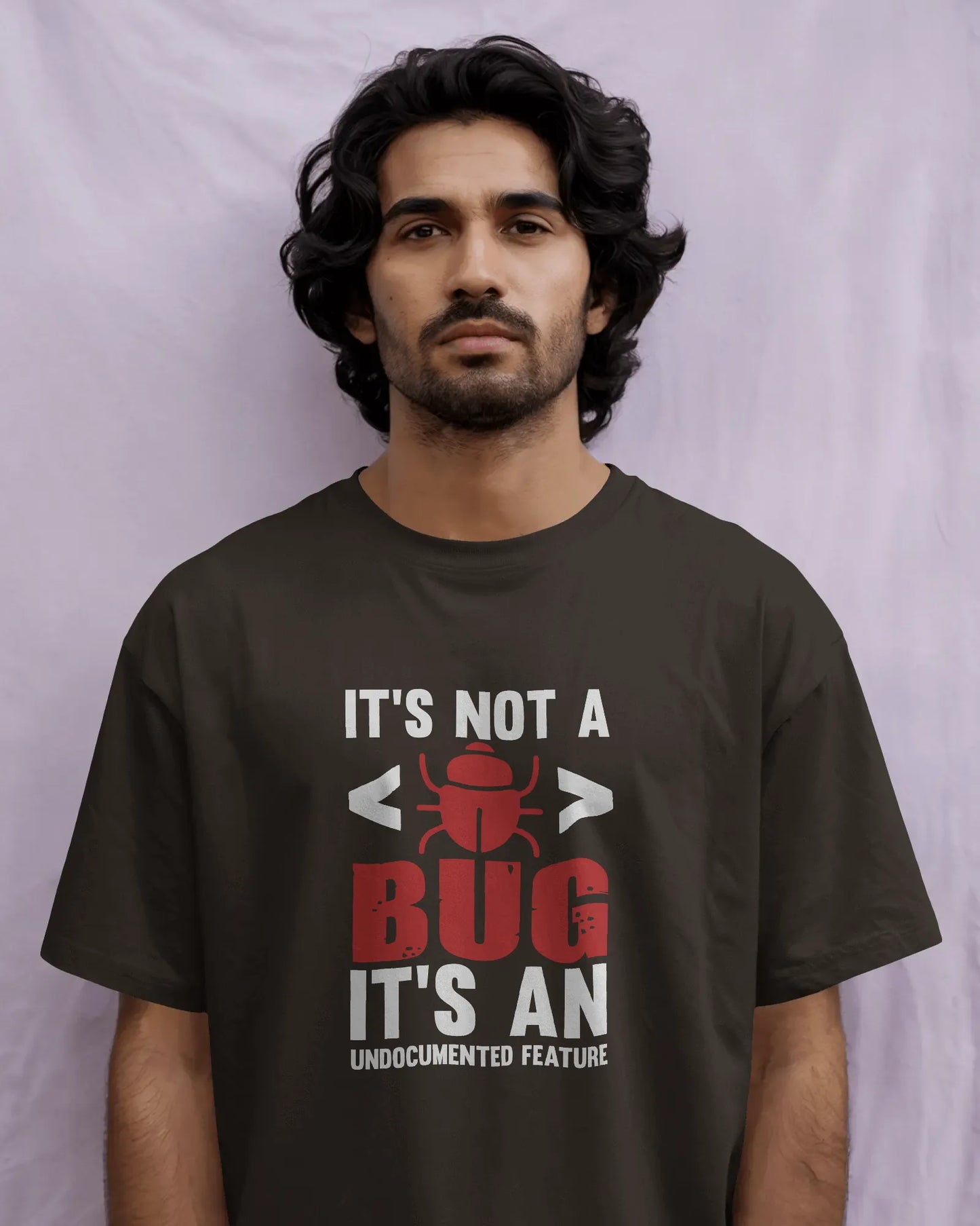 It's Not A Bug | Men Round Neck T-Shirt