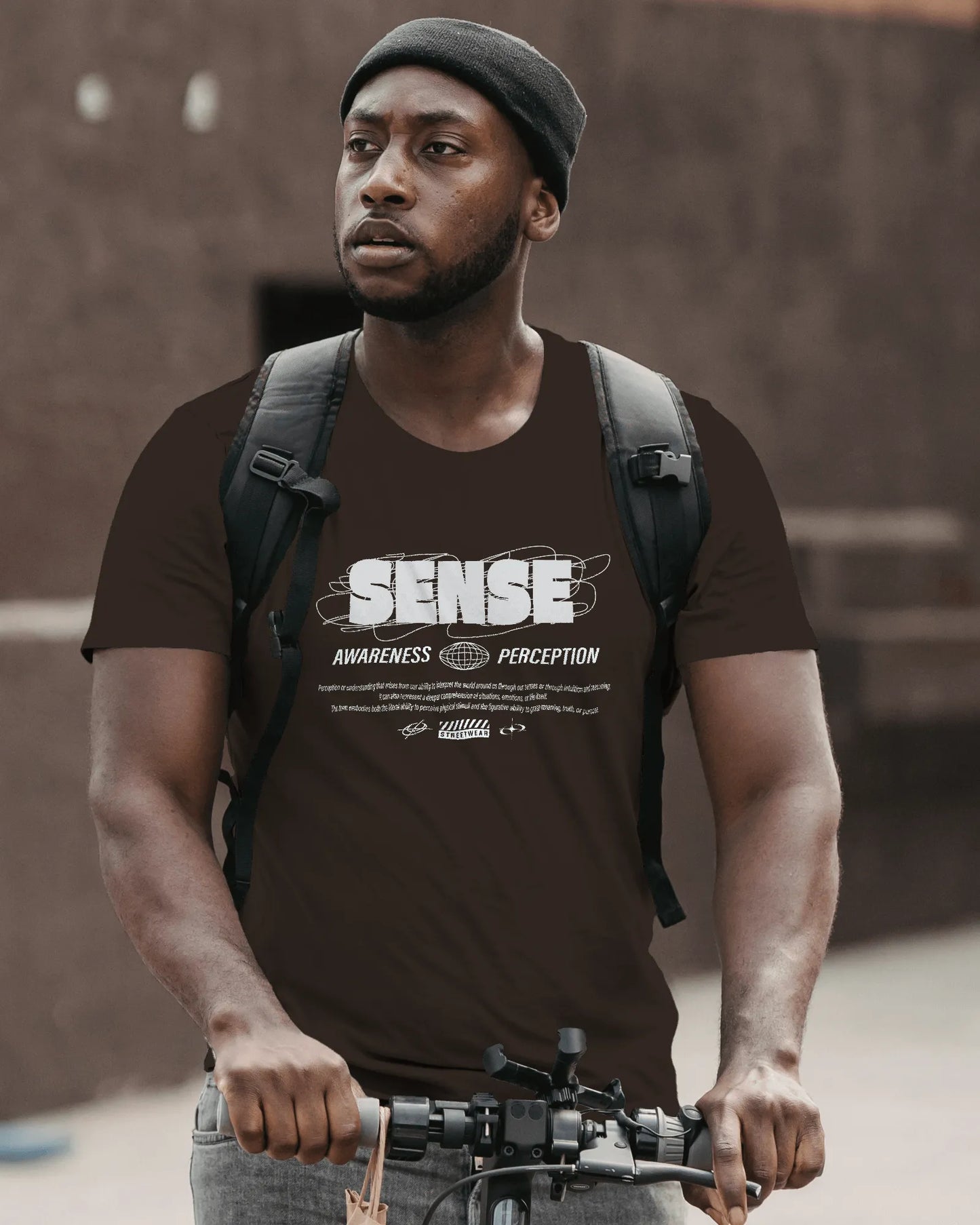Sense Awareness Perceiption | Men Round Neck T-Shirt