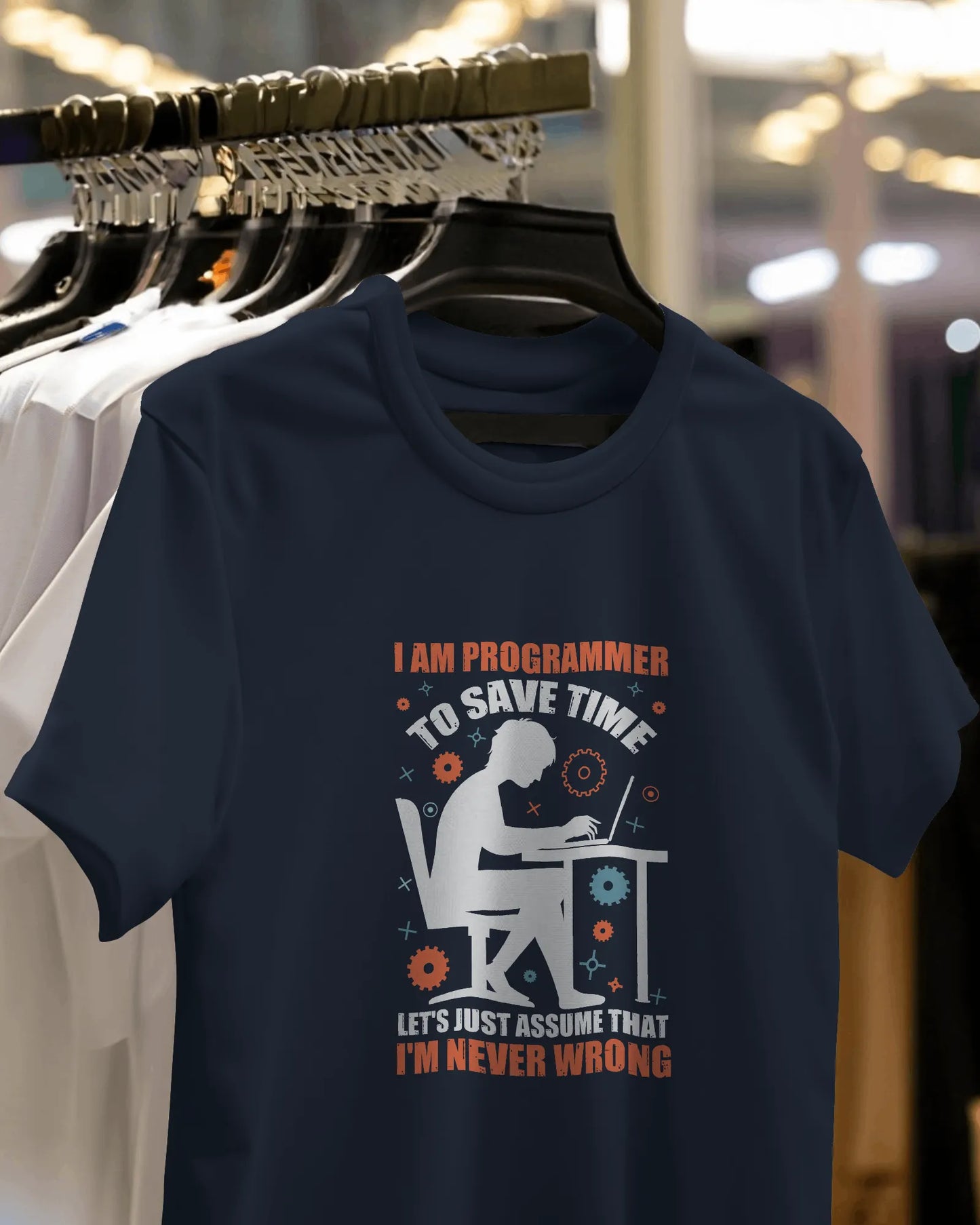 I Am Programmer | Men Round Neck T-Shirt
