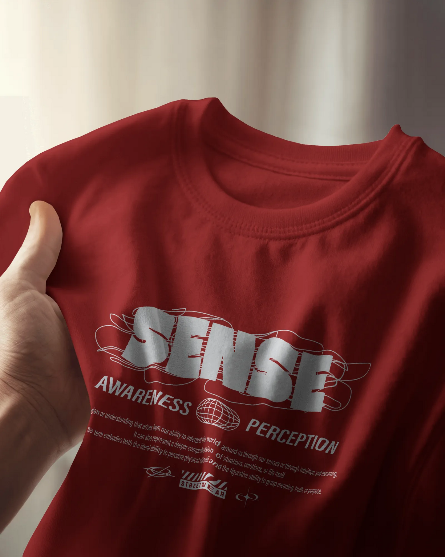 Sense Awareness Perceiption | Men Round Neck T-Shirt