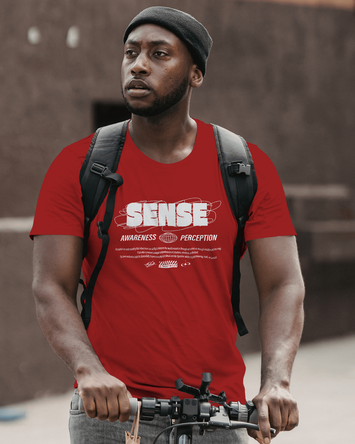 Sense Awareness Perceiption | Men Round Neck T-Shirt