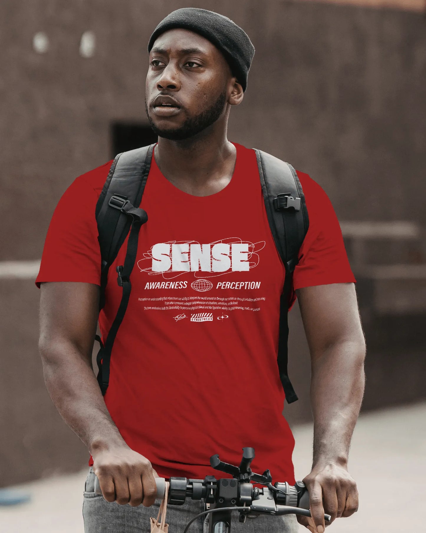 Sense Awareness Perceiption | Men Round Neck T-Shirt