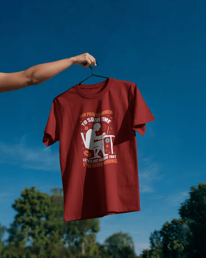 I Am Programmer | Men Round Neck T-Shirt