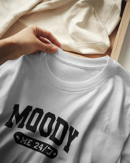 Moody Me 24/7 | Men Round Neck T-Shirt