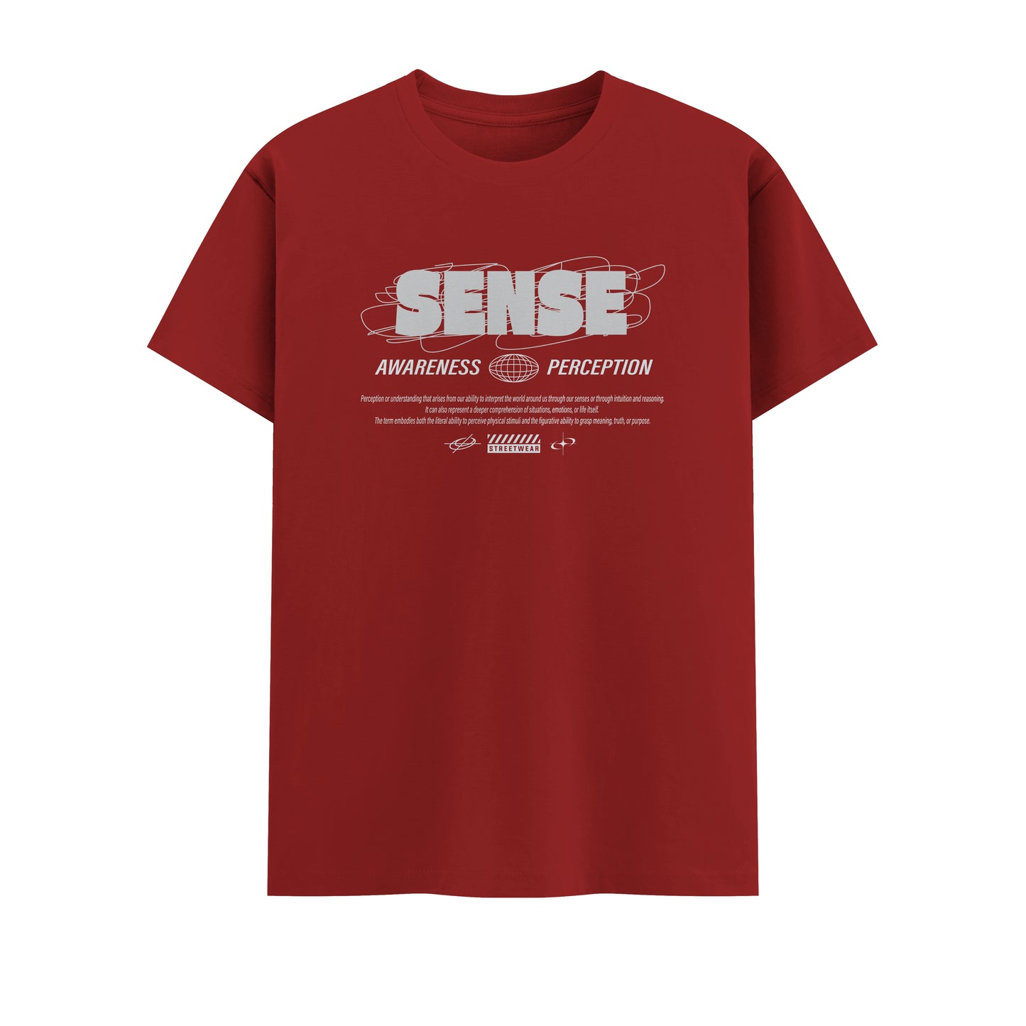 Sense Awareness Perceiption | Men Round Neck T-Shirt