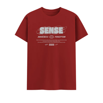 Sense Awareness Perceiption | Men Round Neck T-Shirt