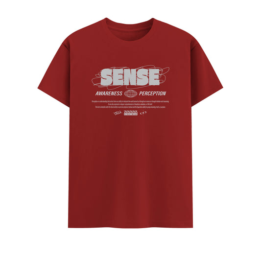 Sense Awareness Perceiption | Men Round Neck T-Shirt