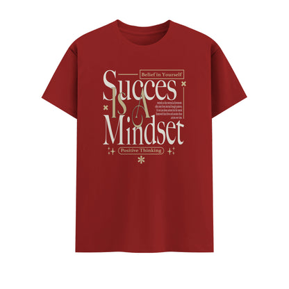 Success Is A Mindset | Men Round Neck T-Shirt