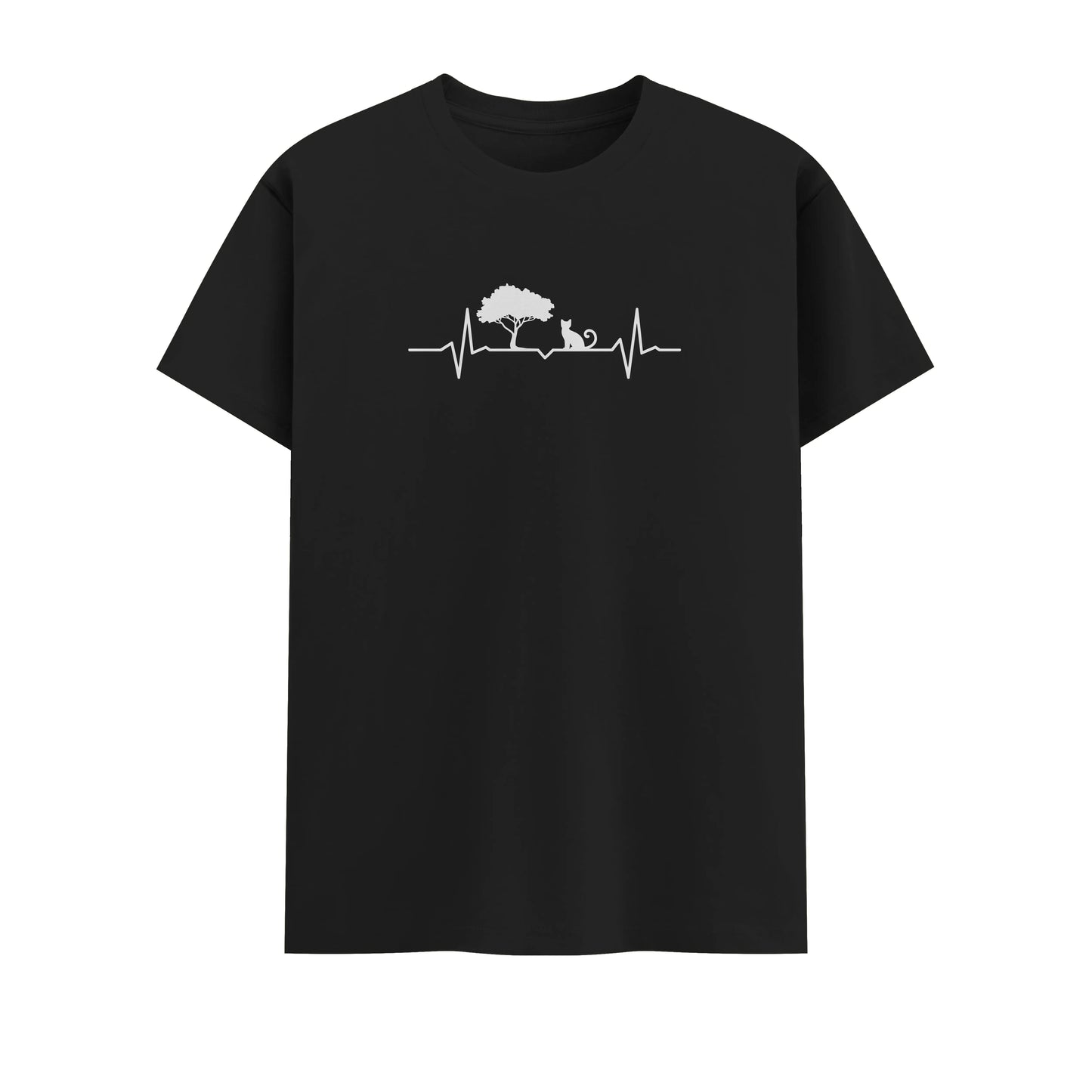 Cat And Tree | Unisex T-Shirt | Pet Lover