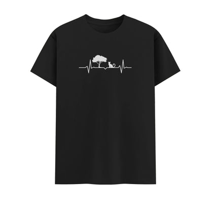 Cat And Tree | Unisex T-Shirt | Pet Lover