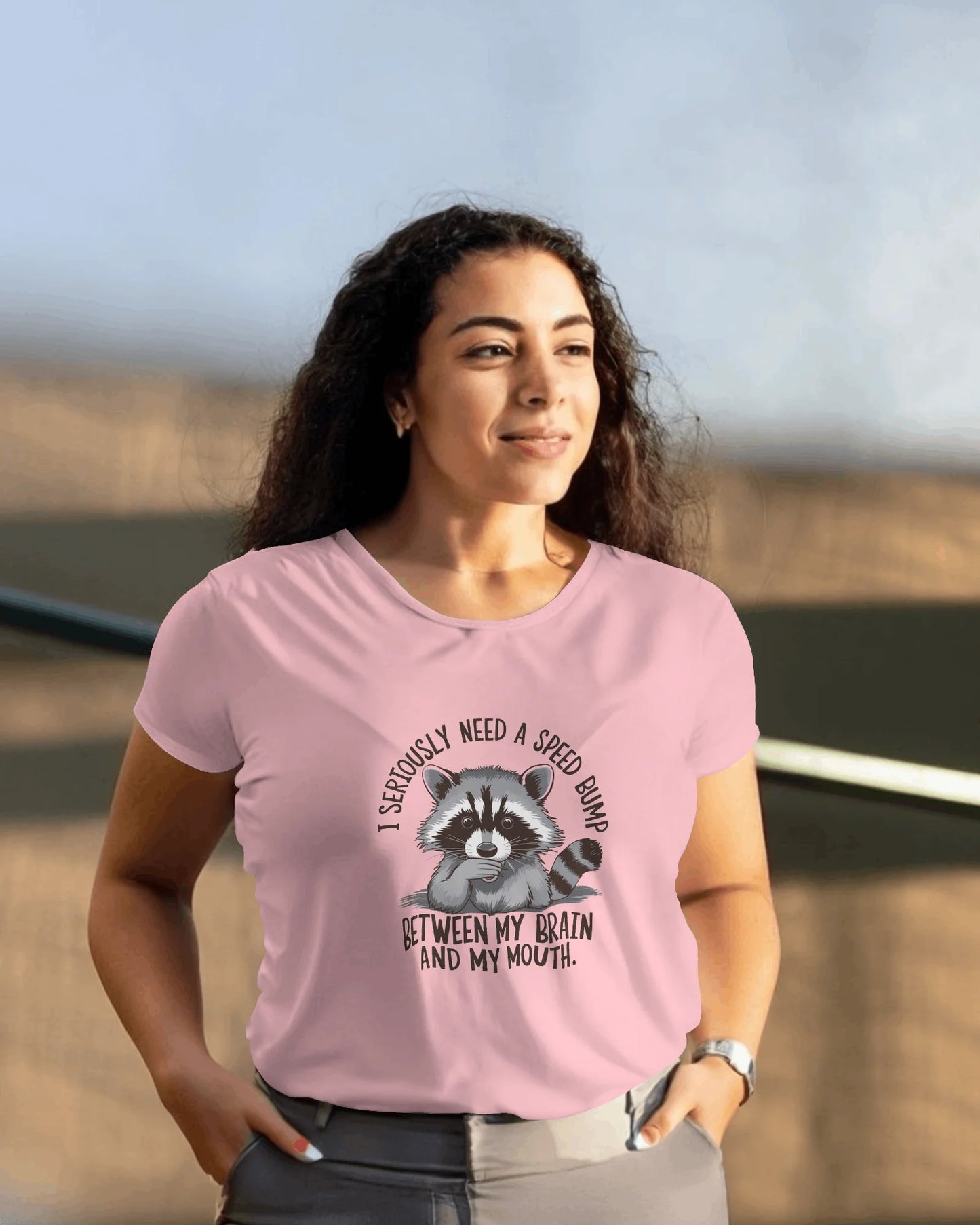 I Seriously Need A Speed Bump Between My Brain And A Mouth | Unisex T-Shirt