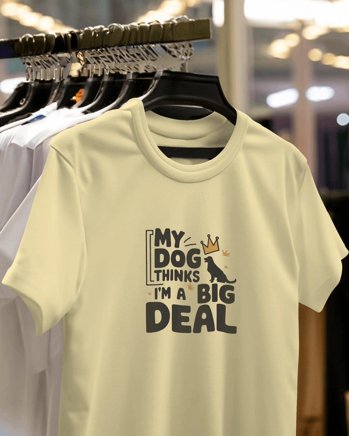My Dog Thinks I Am A Big Deal | Unisex T-Shirt | Pet Lover
