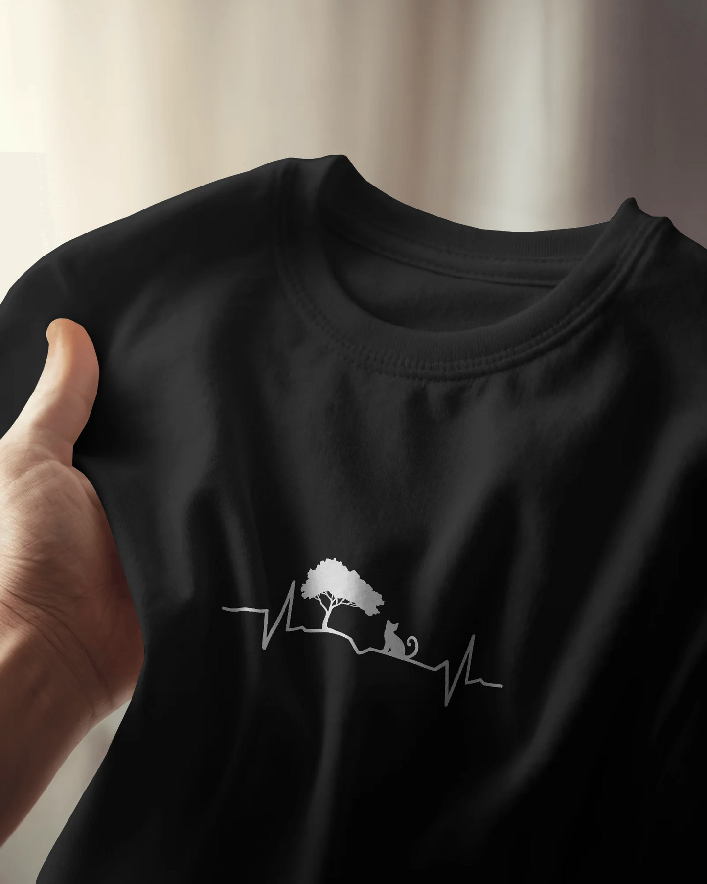 Cat And Tree | Unisex T-Shirt | Pet Lover