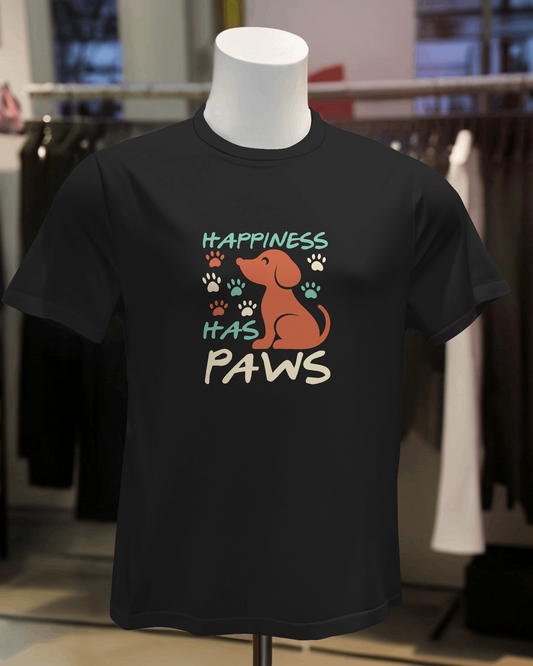 Happiness Has Paws | Unisex T-Shirt