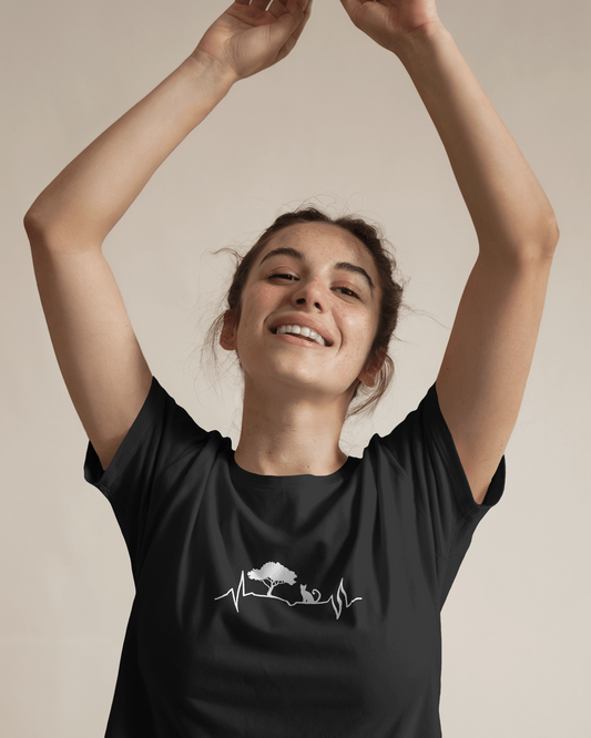 Cat And Tree | Unisex T-Shirt