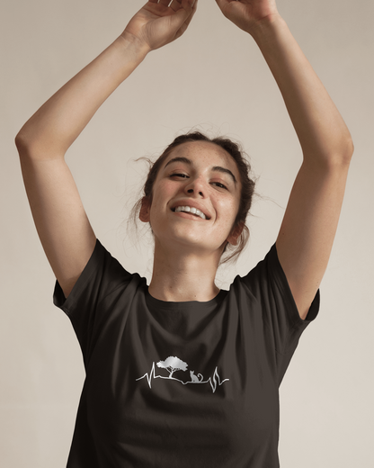 Cat And Tree | Unisex T-Shirt