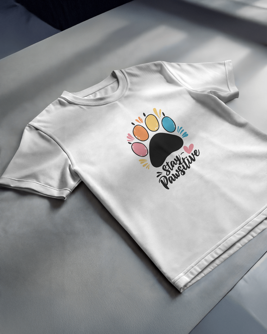 Stay Pawsitive | Women T-Shirt