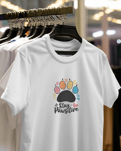 Stay Pawsitive | Unisex T-Shirt | Pet Lover